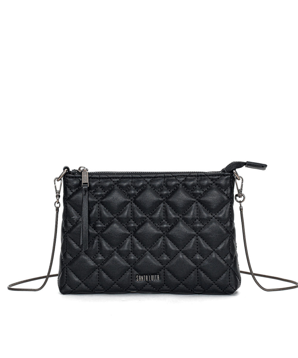 Bolsa Santa Lolla Preta Matelassê