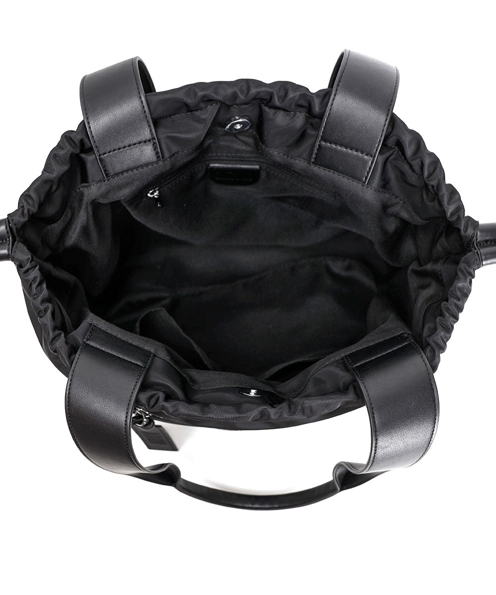 Bolsa Santa Lolla Preta Nylon Transversal