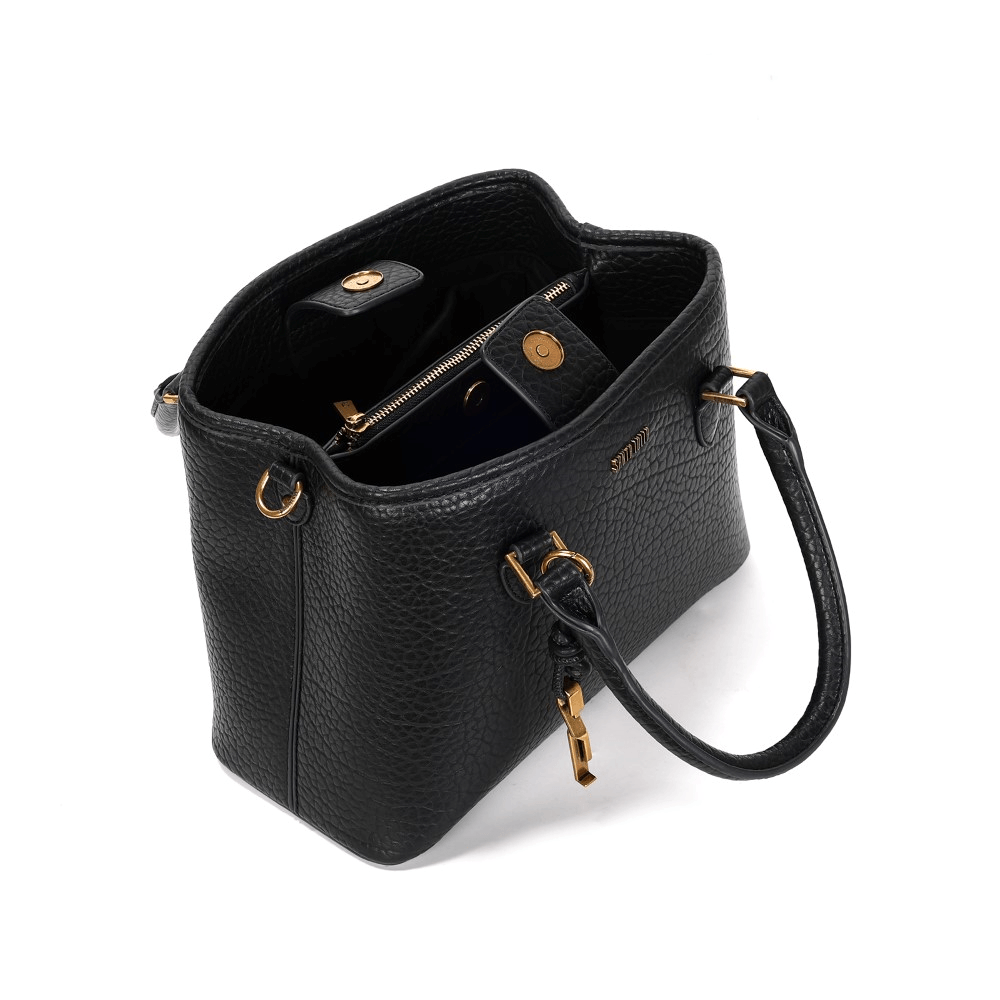 Bolsa Santa Lolla Preta Tote 