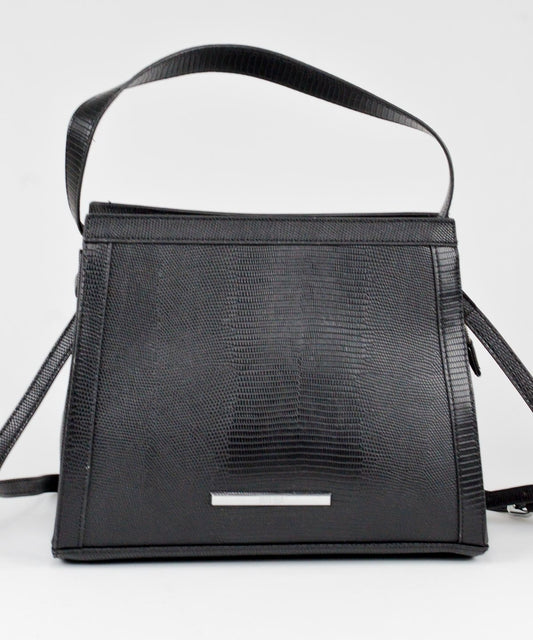 Bolsa Santa Lolla Preta Tote Alça Tiracolo - 0453.33C9.0163.00AA