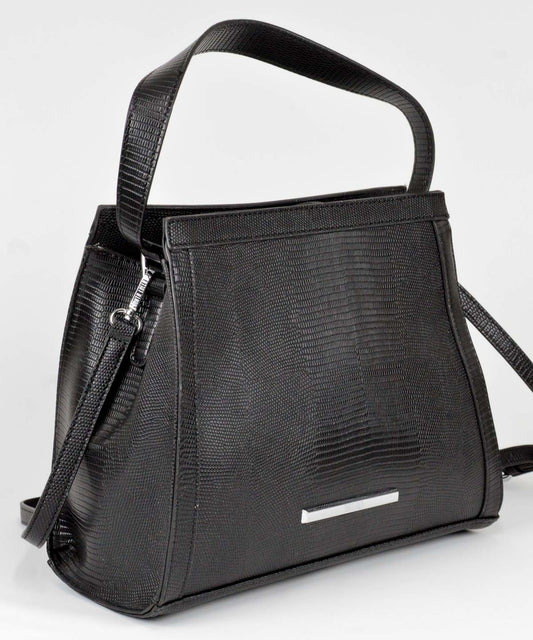 Bolsa Santa Lolla Preta Tote Alça Tiracolo - 0453.33C9.0163.00AA