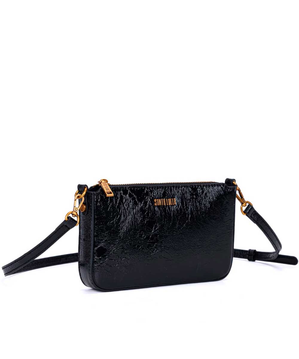 Bolsa Santa Lolla Preta Transversal