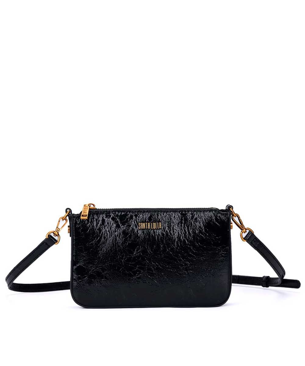 Bolsa Santa Lolla Preta Transversal