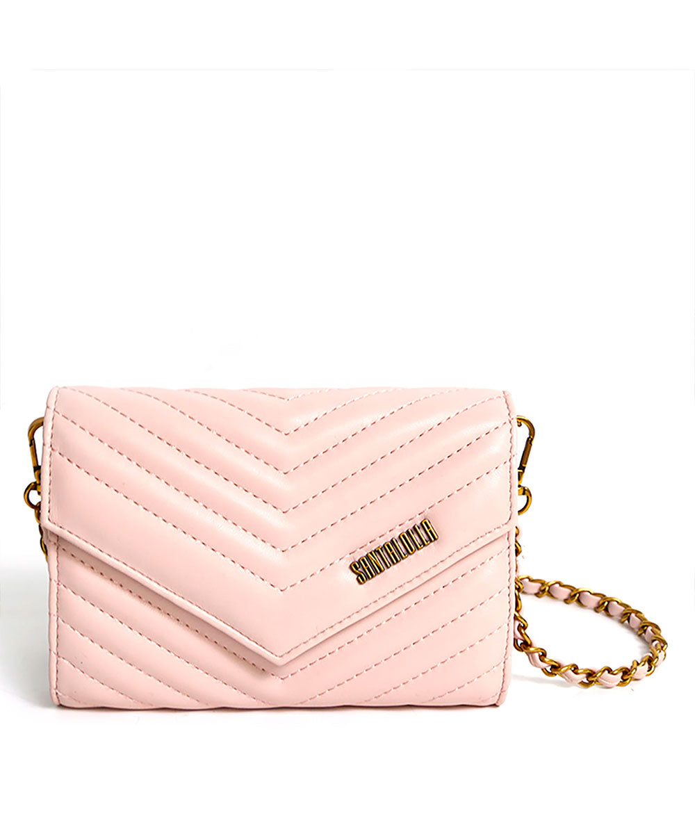 Bolsa Santa Lolla Rosa Correntes