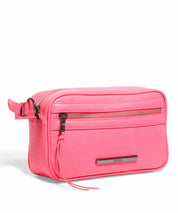 Bolsa Santa Lolla Rosa Couro Floater Alça Transversal