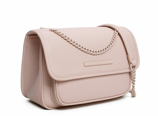 Bolsa Santa Lolla Rosa Quartzo Floater Alça Corrente