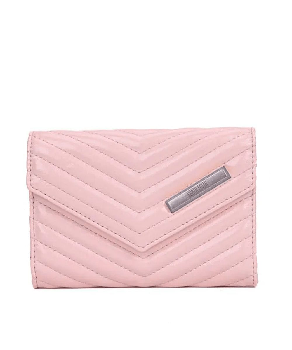 Bolsa Santa Lolla Rose Verniz Alça de Corrente