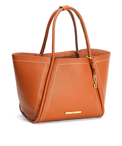 Bolsa Santa Lolla Shopper Universitária Marrom Cinamon