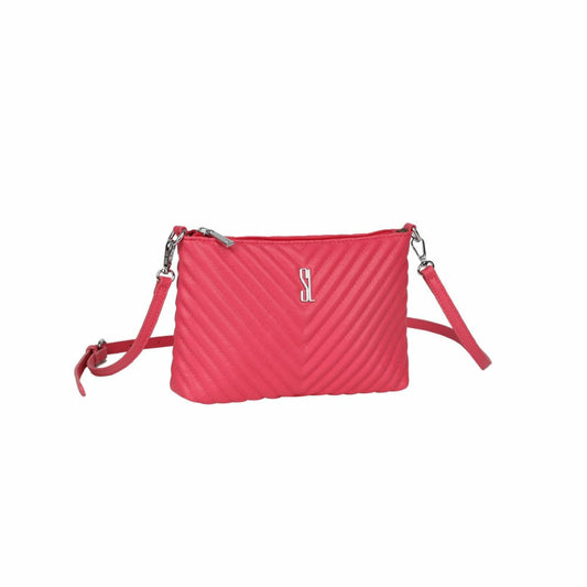 Bolsa Santa Lolla Tiracolo Hot Pink Matelassê
