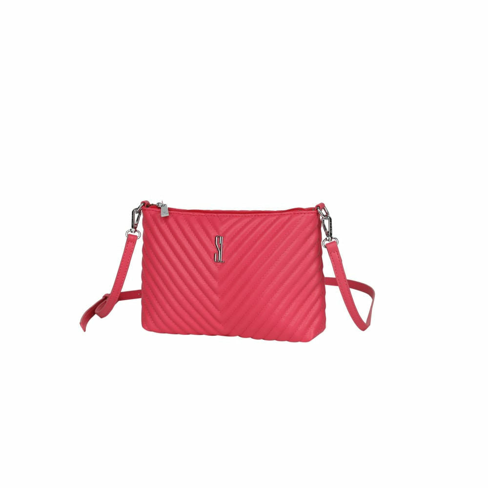 Bolsa Santa Lolla Tiracolo Hot Pink Matelassê