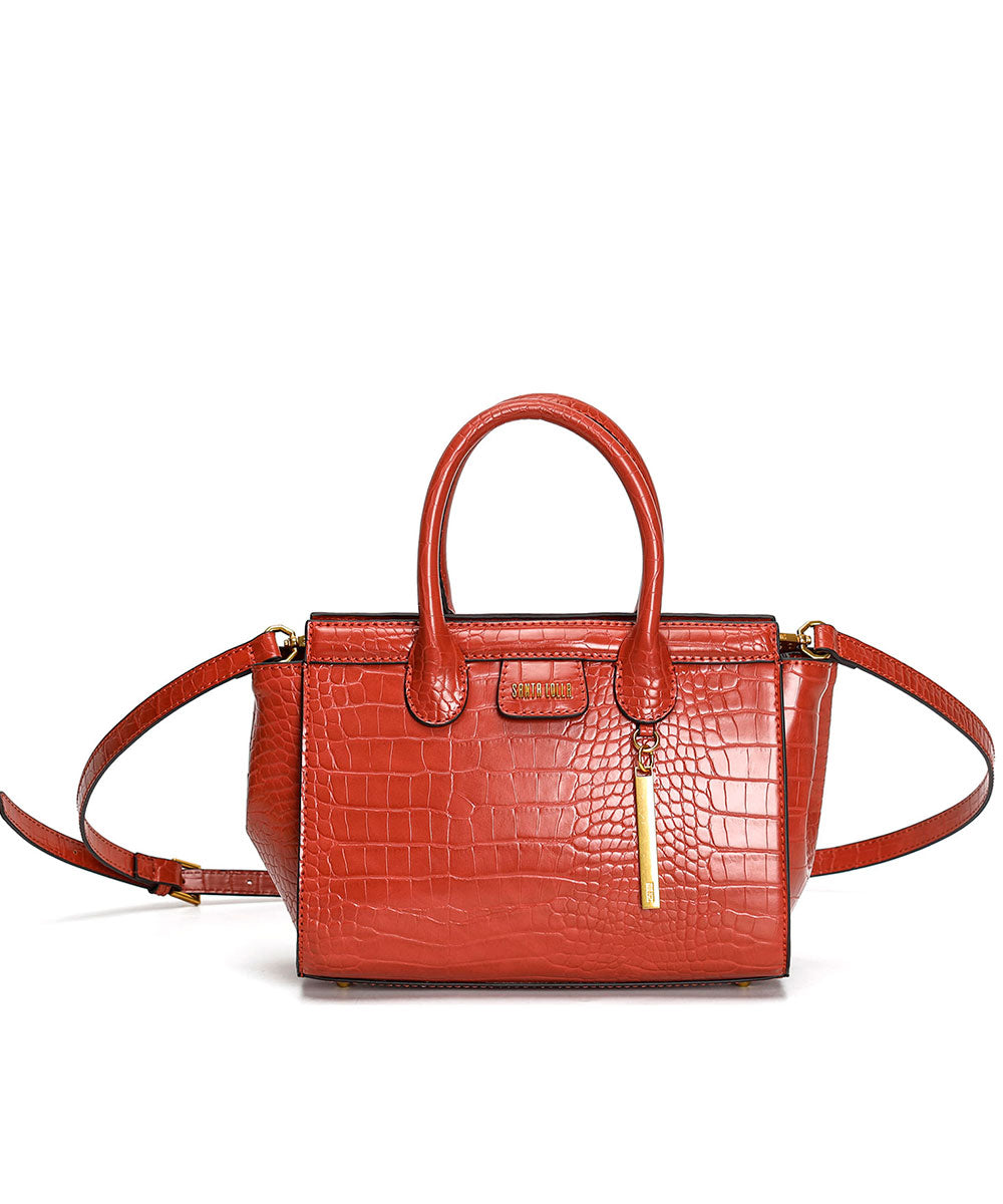 Bolsa Santa Lolla Tote Ferrugem Transversal