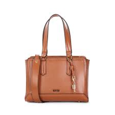 Bolsa Santa Lolla Tote Média Marrom Duas Alças