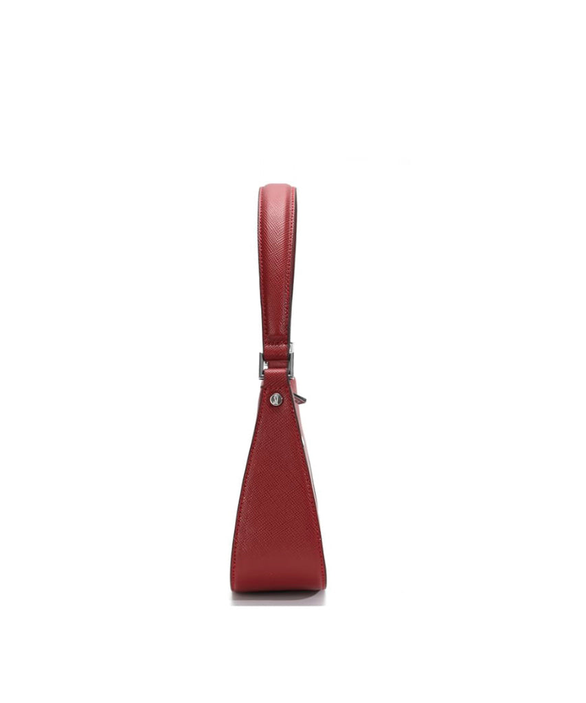 Bolsa Santa Lolla Vinho Risco Alça Transversal