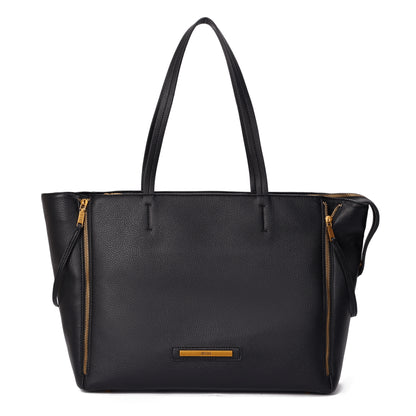 Bolsa Shopper Grande Preta Santa Lolla Alça De Ombro