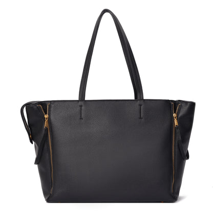 Bolsa Shopper Grande Preta Santa Lolla Alça De Ombro