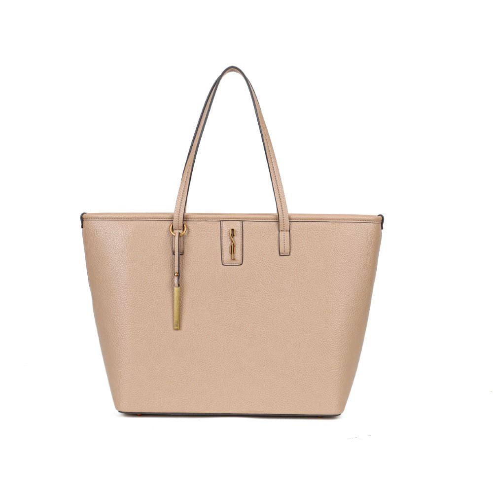 Bolsa Shopper Grande Santa Lolla Bege