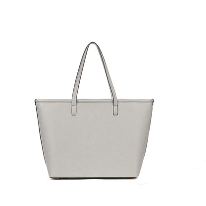 Bolsa Shopper Grande Santa Lolla Cinza