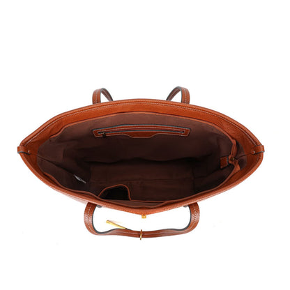 Bolsa Shopper Grande Santa Lolla Marrom Safari