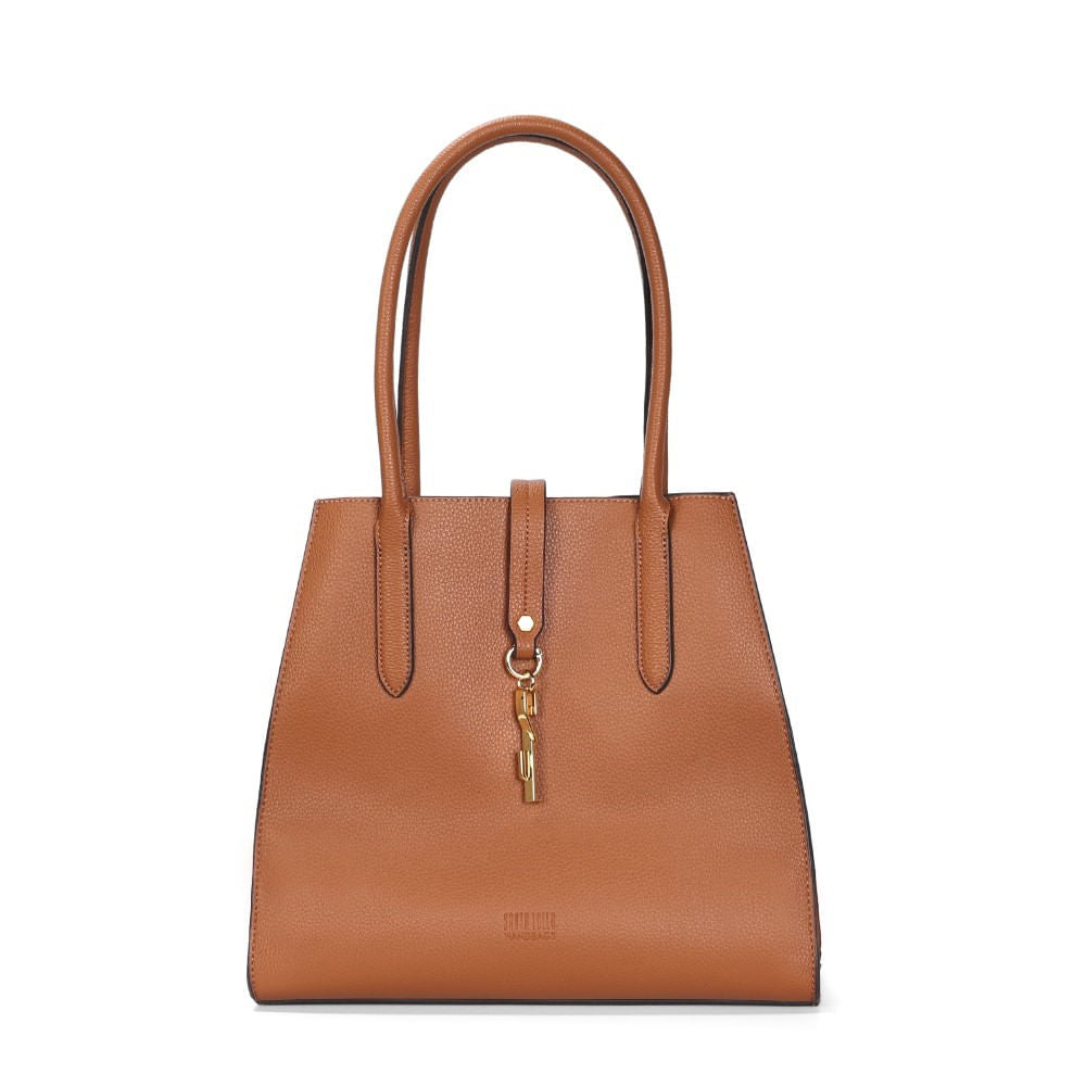 Bolsa Shopper Marrom Santa Lolla Alça De Ombro 