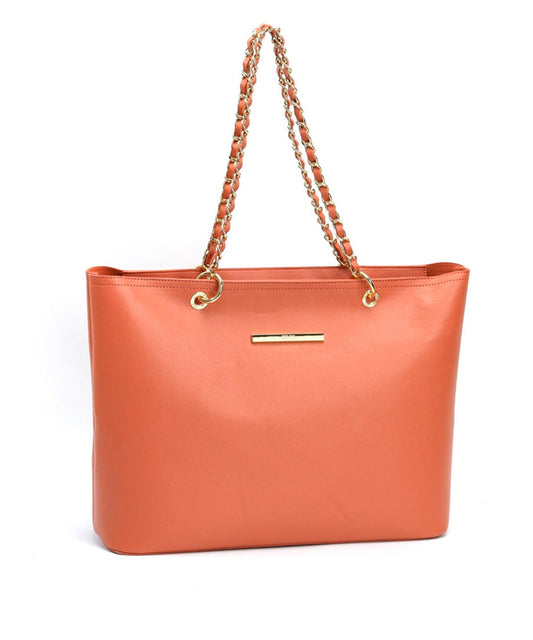 Bolsa Shopper Santa Lolla Alça Ombro Corrente