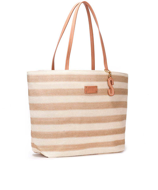 Bolsa Shopper Santa Lolla Cognac Tramada