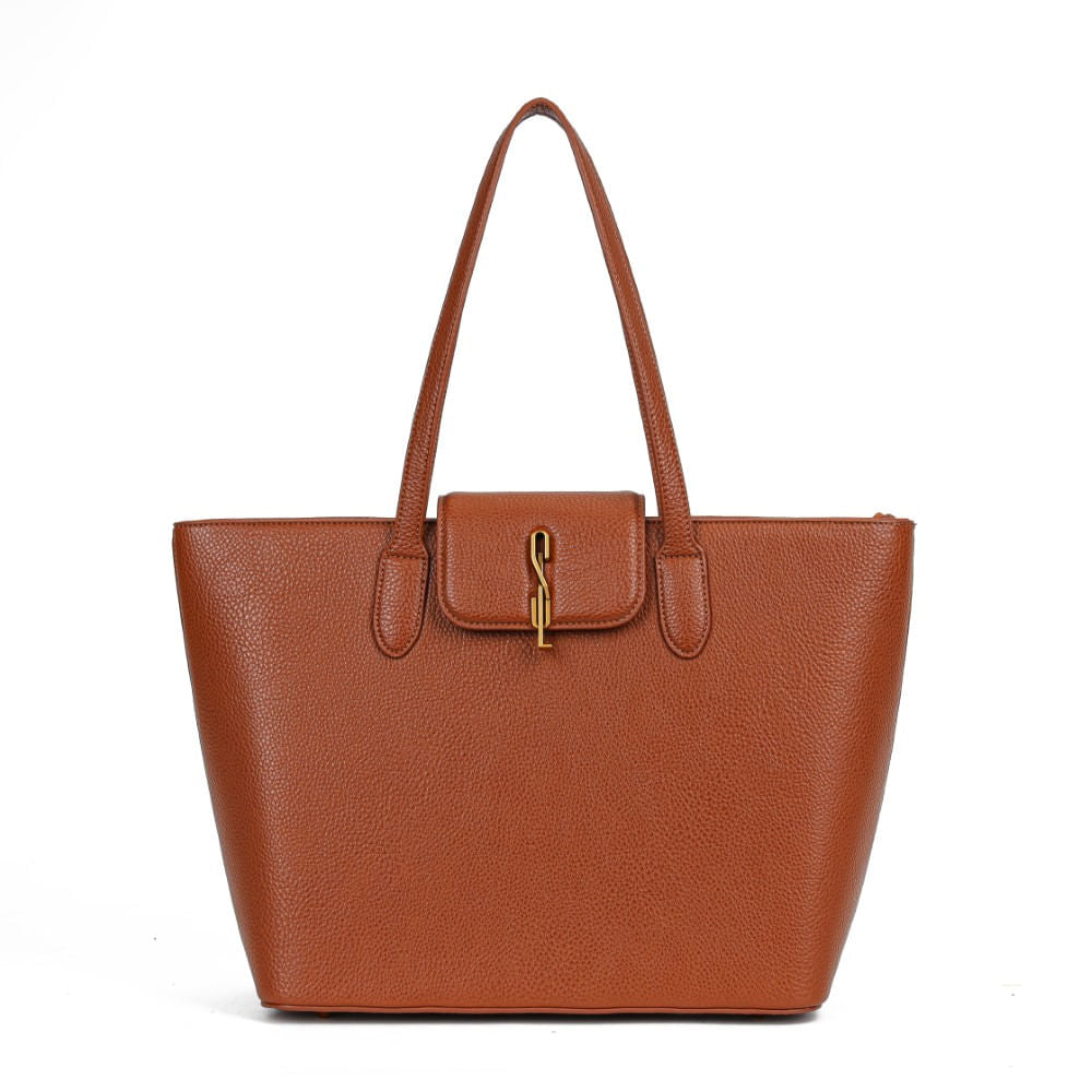 Bolsa Shopper Santa Lolla Grande Floater Marrom