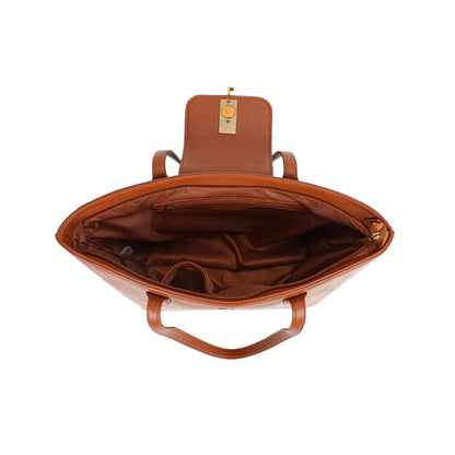 Bolsa Shopper Santa Lolla Grande Floater Marrom