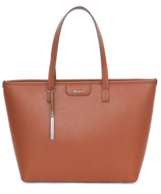 Bolsa Shopper Santa Lolla Marrom Atanado