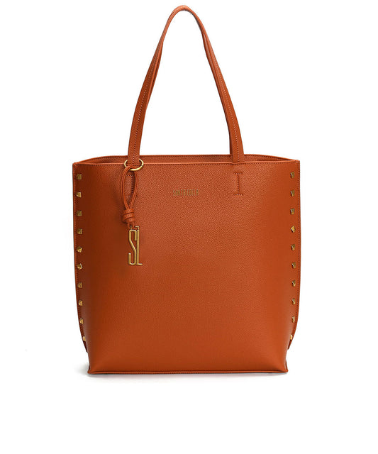 Bolsa Shopper Santa Lolla Marrom Cinamon