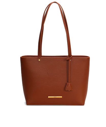 Bolsa Shopper Santa Lolla Marrom Cinamon