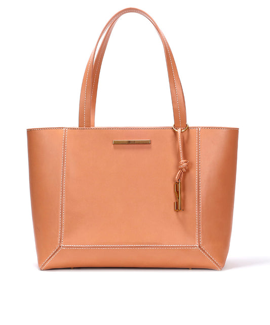 Bolsa Shopper Santa Lolla Marrom Cognac Universitária