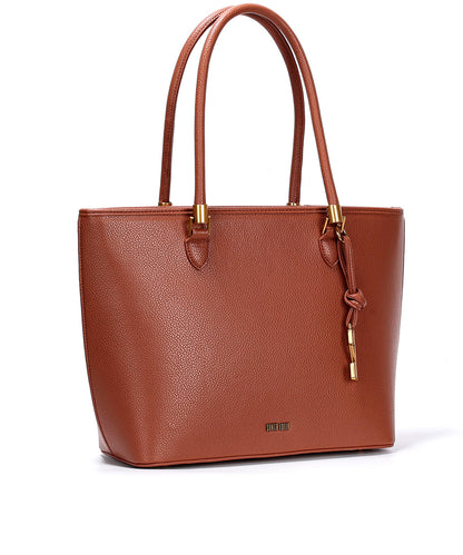 Bolsa Shopper Santa Lolla Marrom Grande