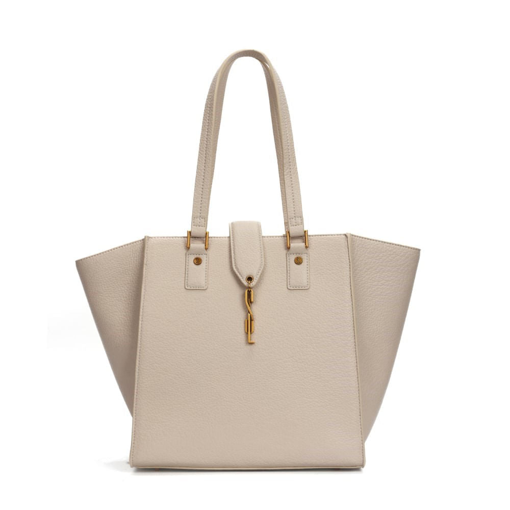 Bolsa Shopper Santa Lolla Off White Alça De Ombro