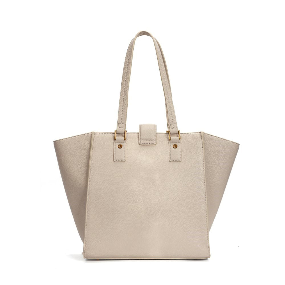 Bolsa Shopper Santa Lolla Off White Alça De Ombro