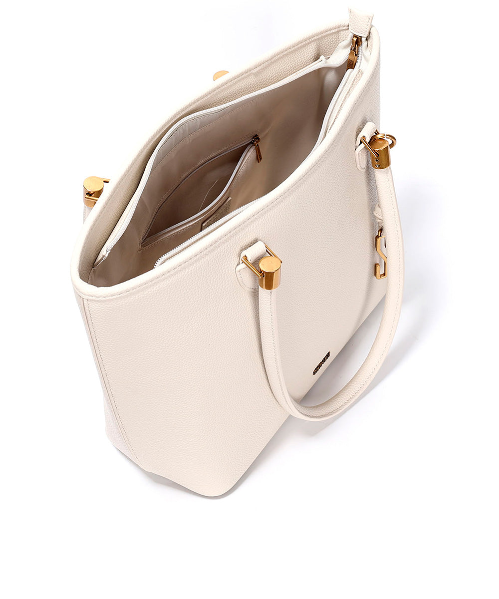 Bolsa Shopper Santa Lolla Off White Grande