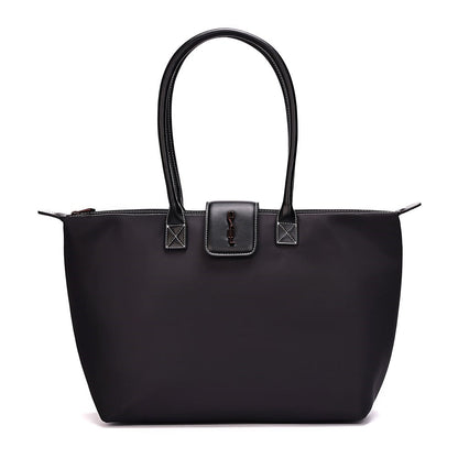 Bolsa Shopper Santa Lolla Preta Alça De Ombro 