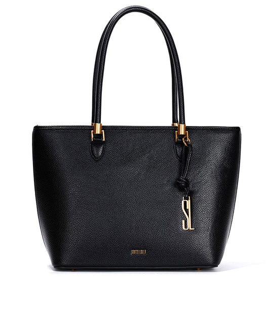 Bolsa Shopper Santa Lolla Preta Grande Universitária