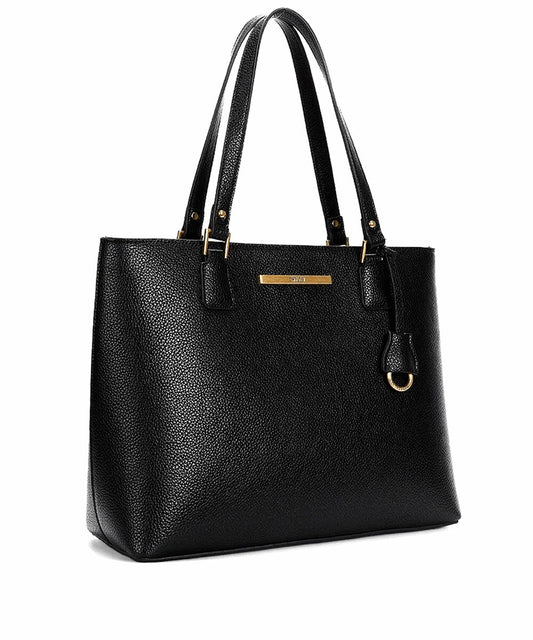 Bolsa Shopper Santa Lolla Preta Risco