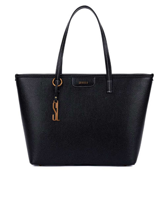 Bolsa Shopper Santa Lolla Preta Universitária