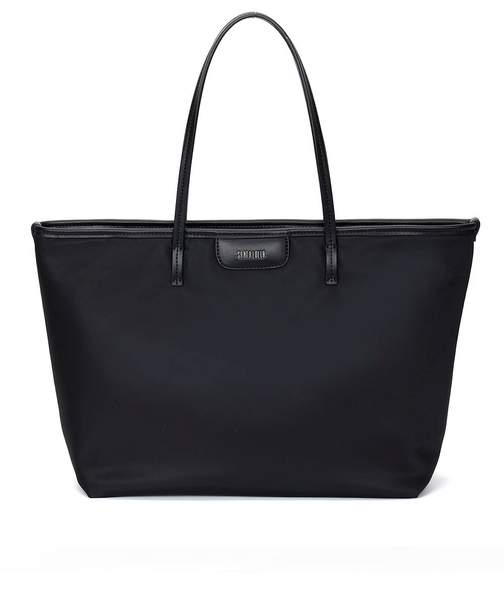 Bolsa Shopper Santa Lolla Preto Nylon