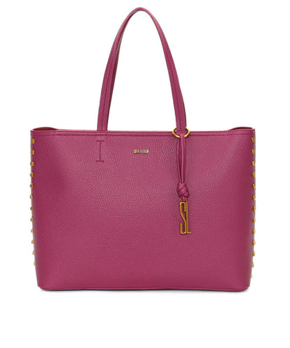 Bolsa Shopper Santa Lolla Rosa Fúcsia Alça Ombro