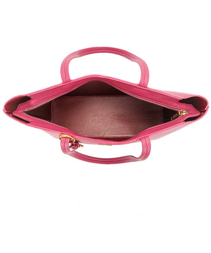 Bolsa Shopper Santa Lolla Rosa Fúcsia Alça Ombro