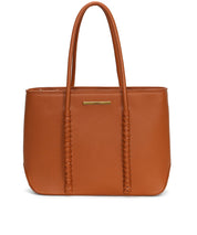 Bolsa Shopper Santa Lolla Santa Lolla Cognac Grande