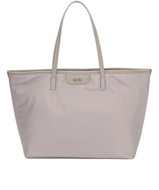 Bolsa Shopper Santa Lolla Universitária Nylon Cinza