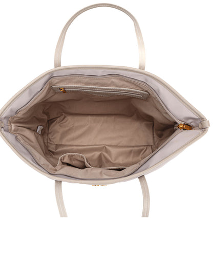 Bolsa Shopper Santa Lolla Universitária Nylon Cinza