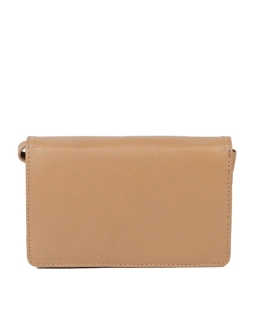 Bolsa Tiracolo Degalls Nude Couro Floater