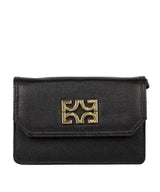 Bolsa Tiracolo Degalls Preta Couro Floater