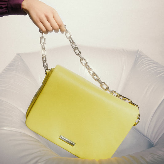 Bolsa Tiracolo Santa Lolla Limão Correntes