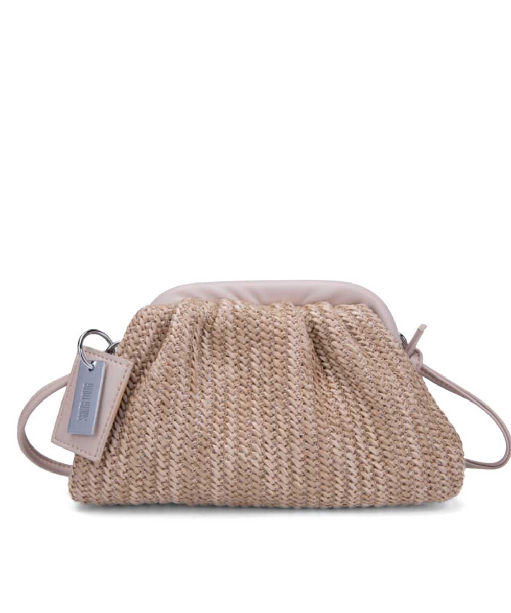 Bolsa Tiracolo Santa Lolla Off White Palha