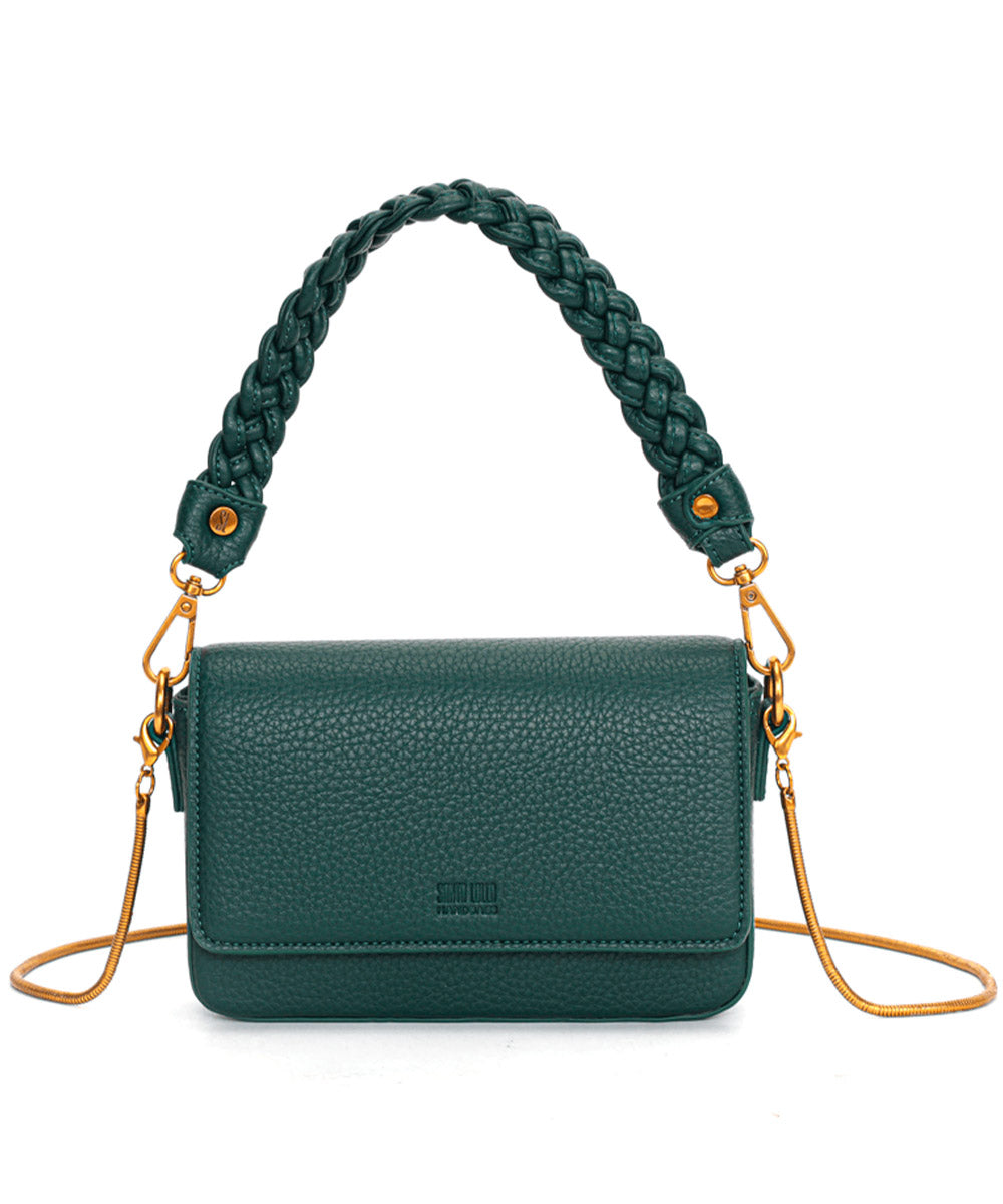 Bolsa Tiracolo Santa Lolla Pequena Duas Alças Verde